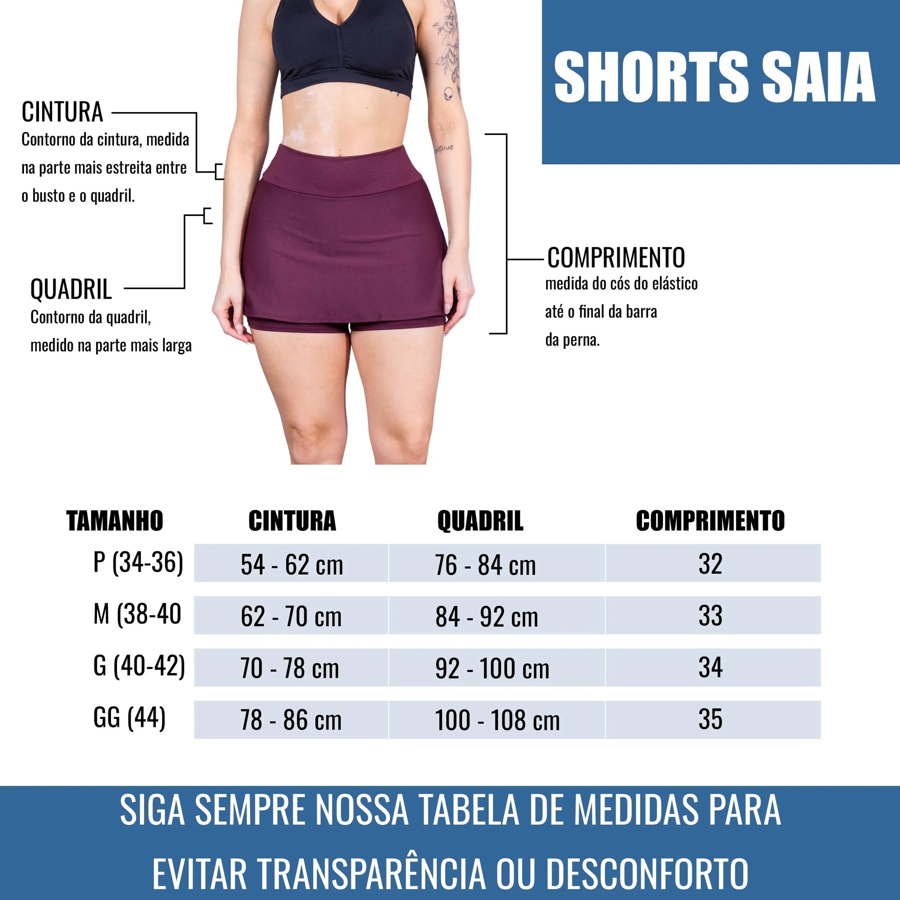 Short Saia Flex