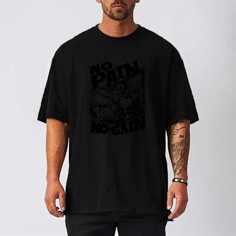 Camisa Oversized NO PAIN NO GAIN