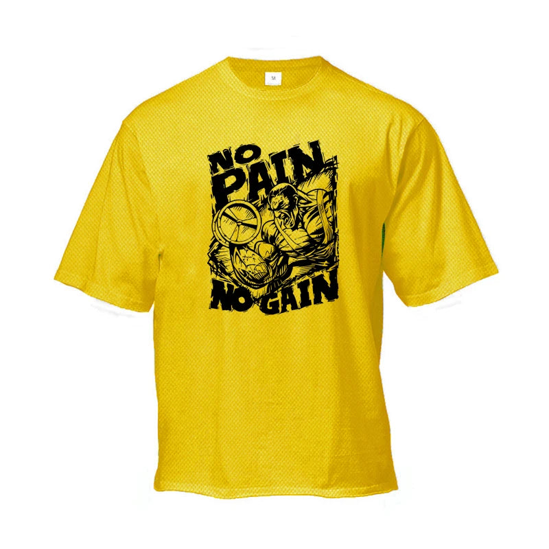 Camisa Oversized NO PAIN NO GAIN