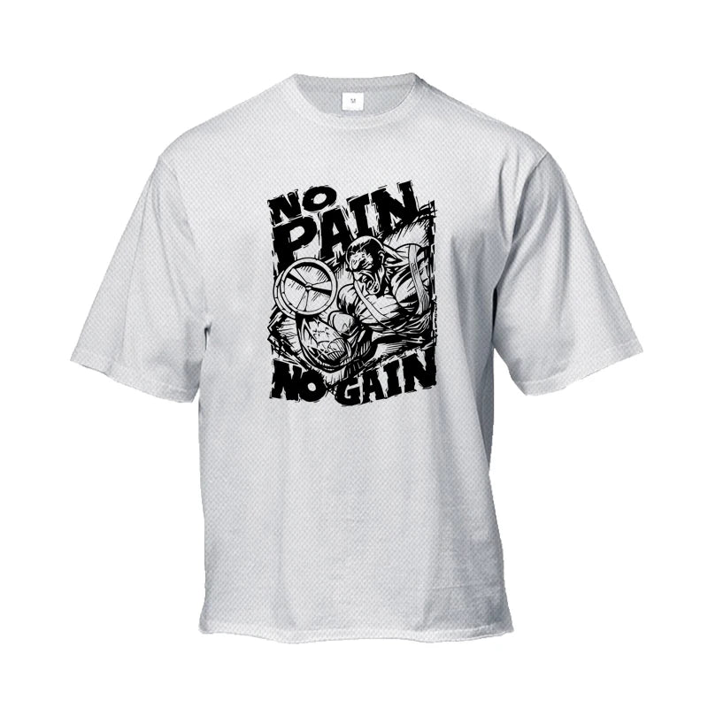 Camisa Oversized NO PAIN NO GAIN