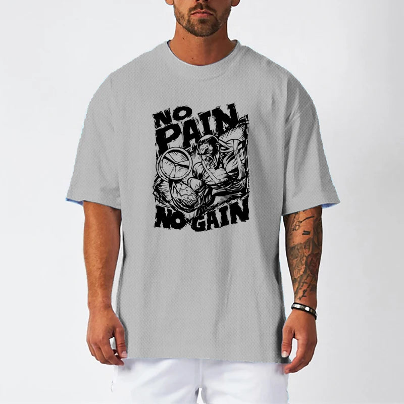 Camisa Oversized NO PAIN NO GAIN