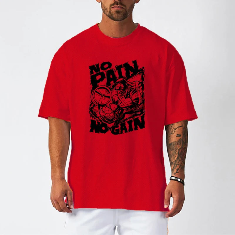 Camisa Oversized NO PAIN NO GAIN
