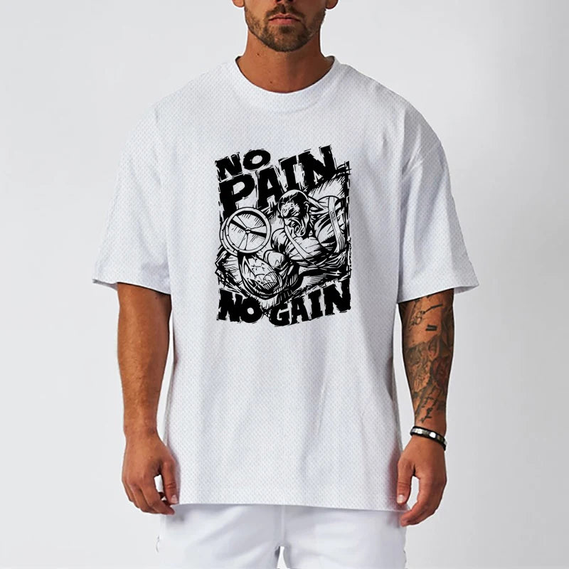Camisa Oversized NO PAIN NO GAIN