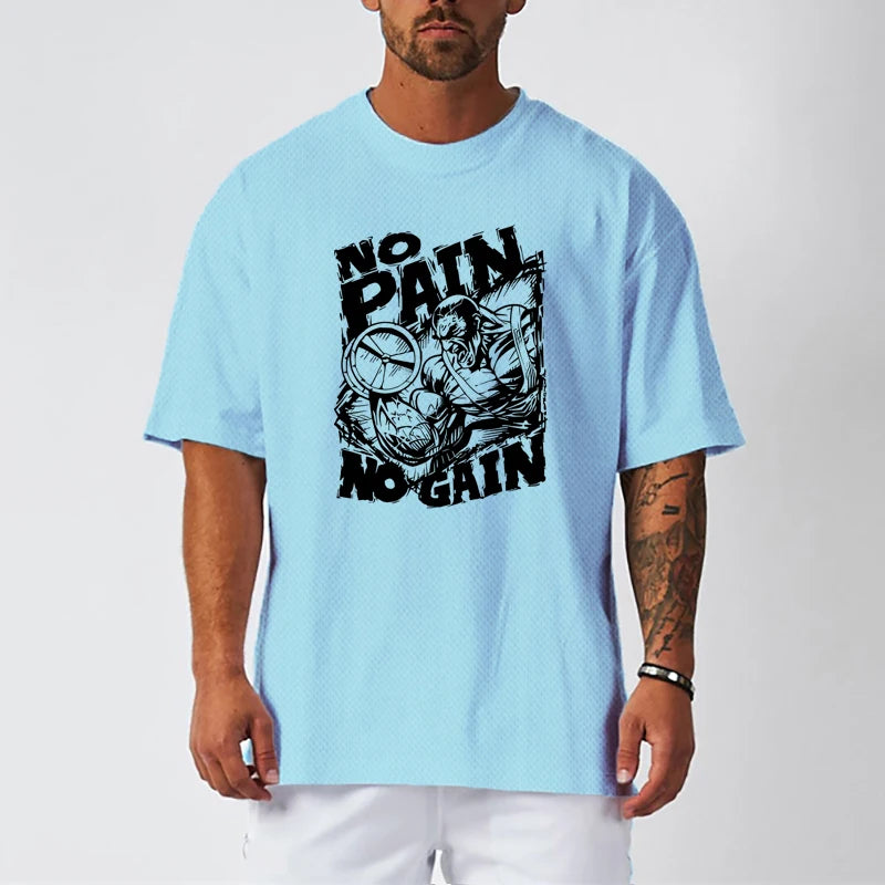 Camisa Oversized NO PAIN NO GAIN